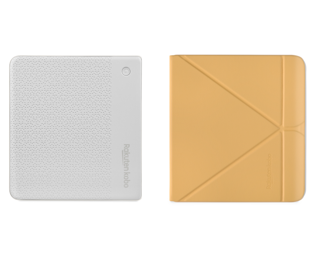 Kobo Libra Colour White with SleepCover Case (Butter Yellow)