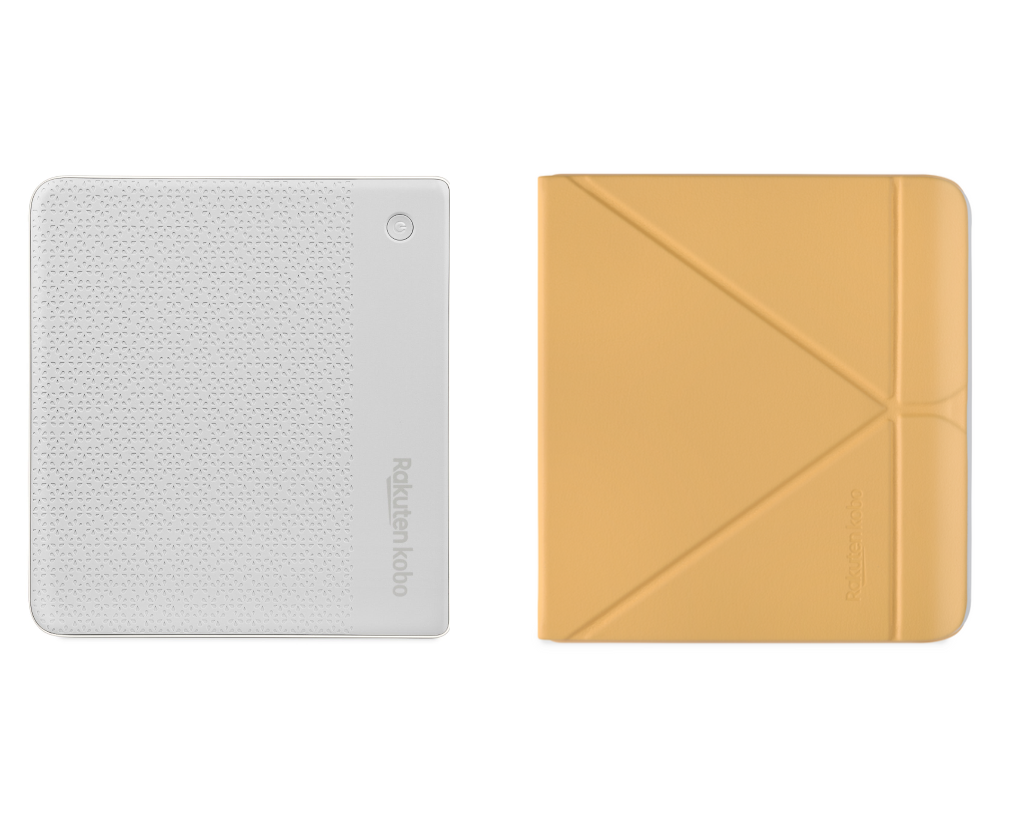 Kobo Libra Colour White with SleepCover Case (Butter Yellow)