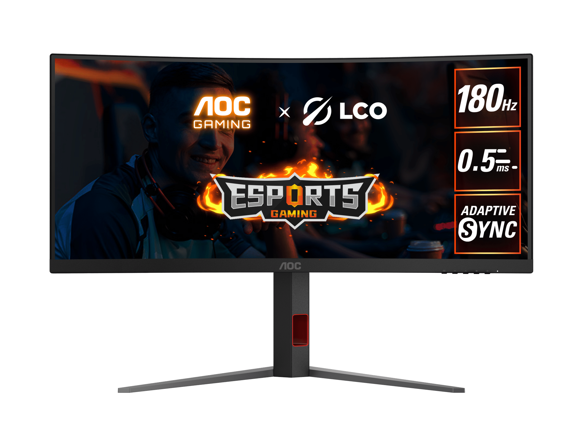 AOC CU34G4 34" WQHD 180Hz 1ms VA Curved Gaming Monitor
