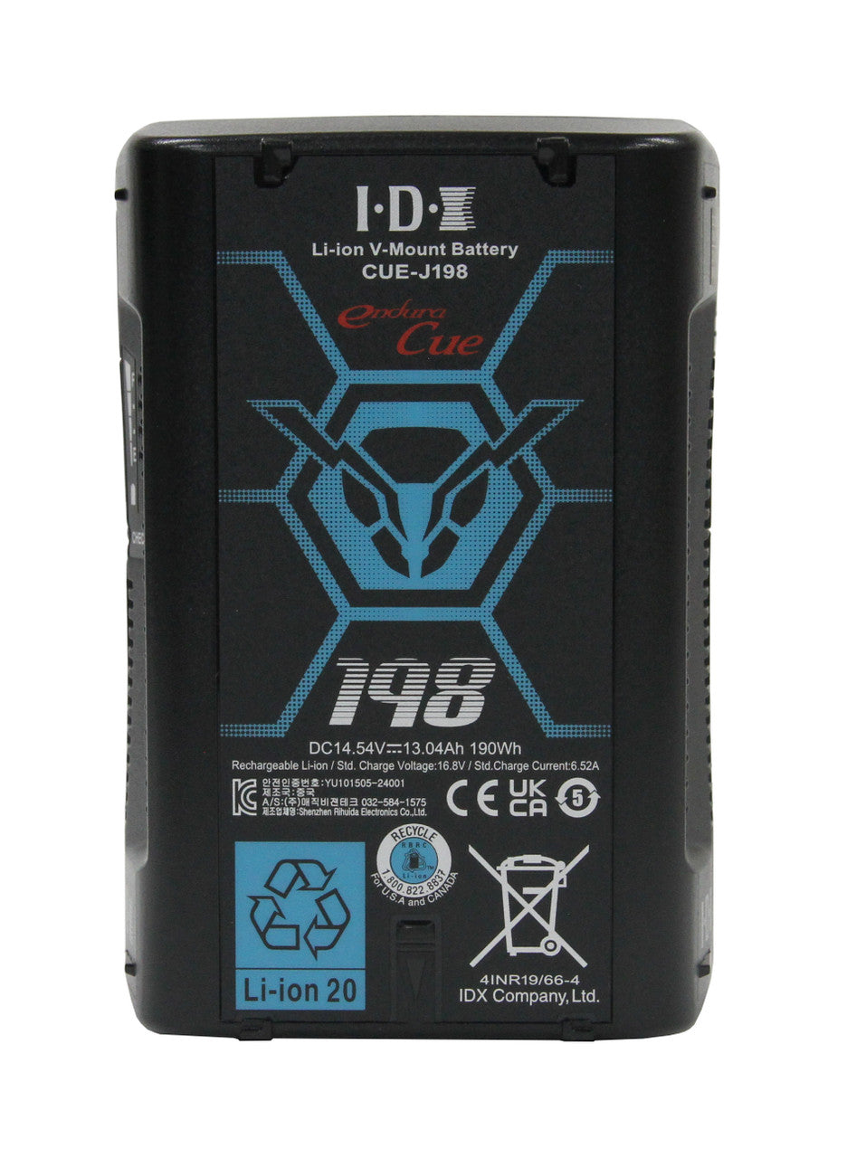 IDX CUE-J198 190Wh Li-Ion V-Mount Battery