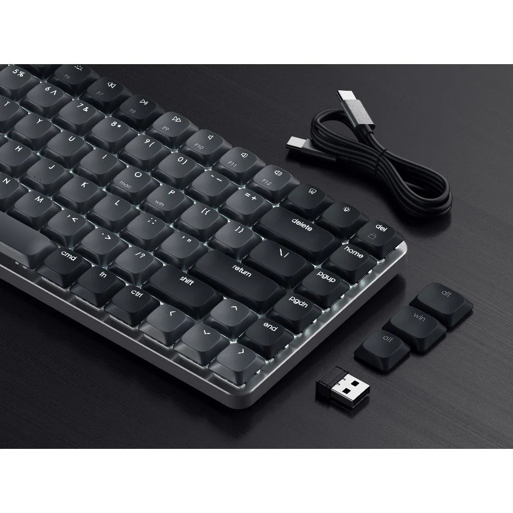 Satechi SM1 Slim Mechanical Backlit Bluetooth Keyboard (Dark)