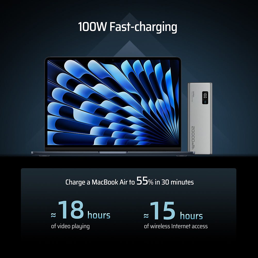 CUKTECH 15 20000mAh 150w Power Bank