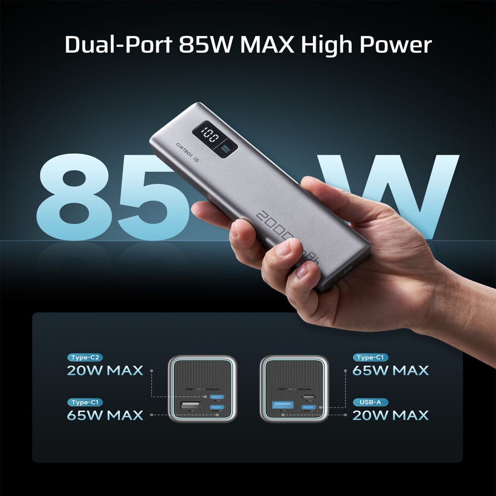 CUKTECH 15 20000mAh 85w Power Bank SE