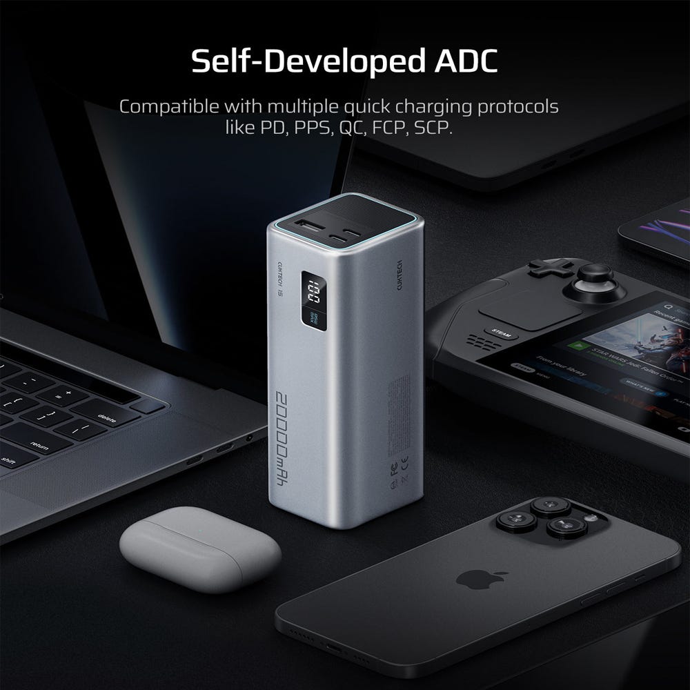 CUKTECH 15 20000mAh 85w Power Bank SE