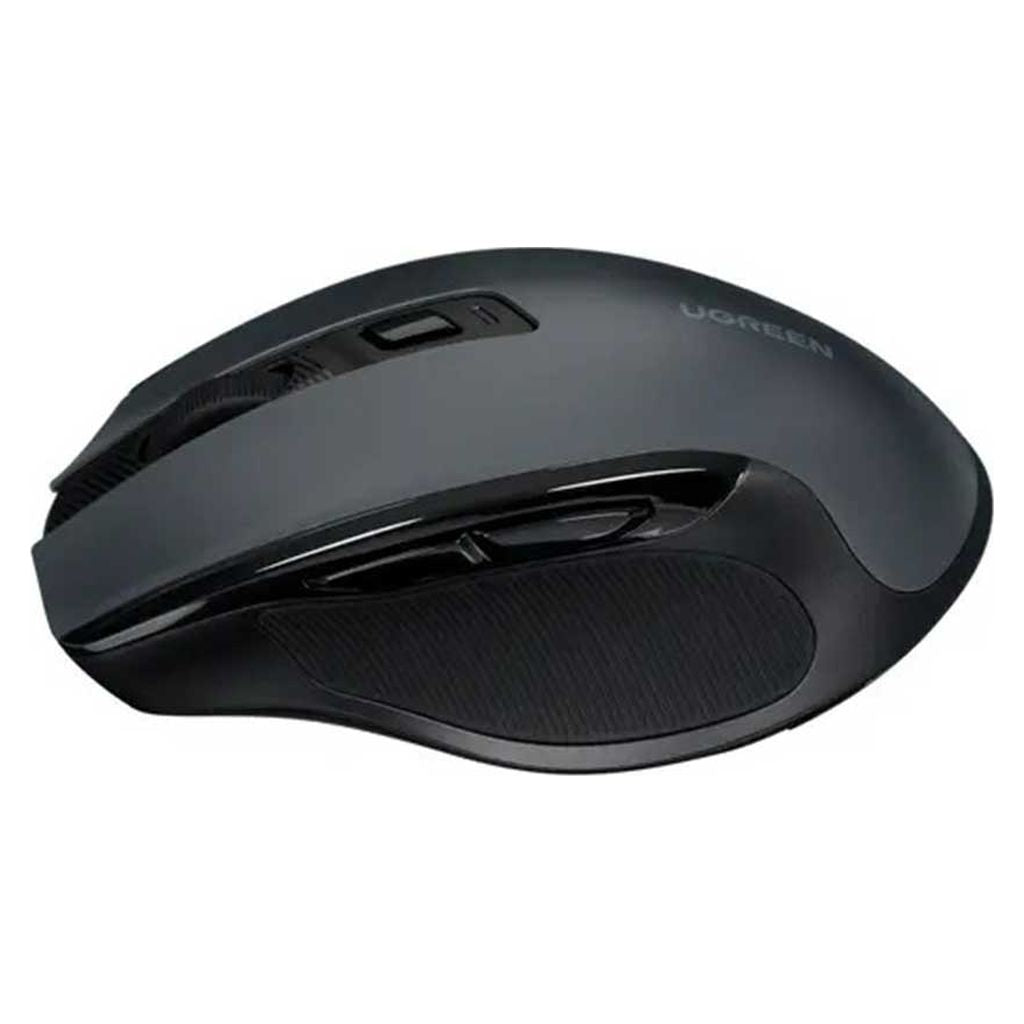 UGREEN Ergonomic Wireless Mouse Black (2.4G Wireless & Bluetooth)