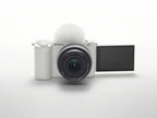 Sony ZV-E10 II - White Mirrorless Camera with 16-50mm Lens