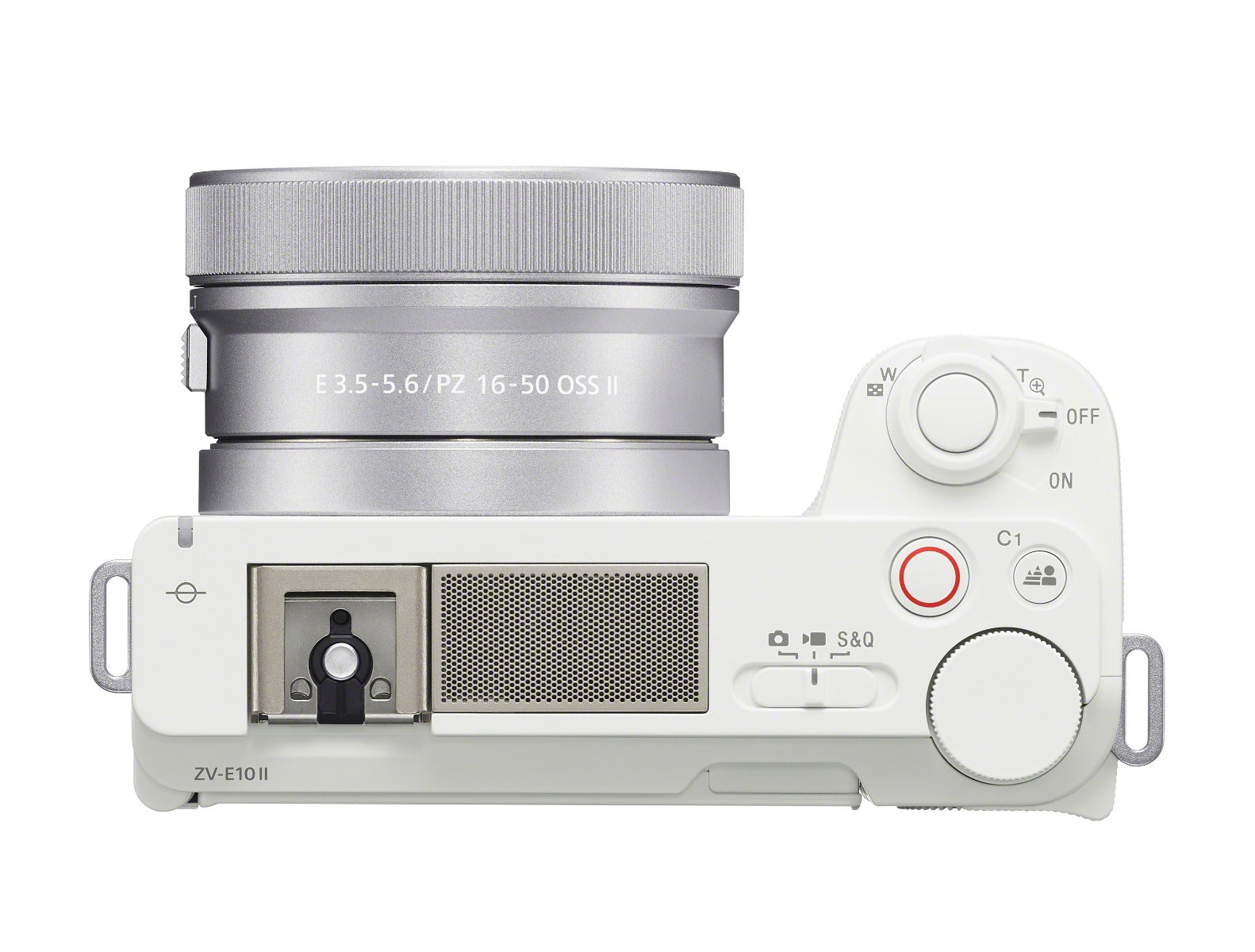 Sony ZV-E10 II - White Mirrorless Camera with 16-50mm Lens