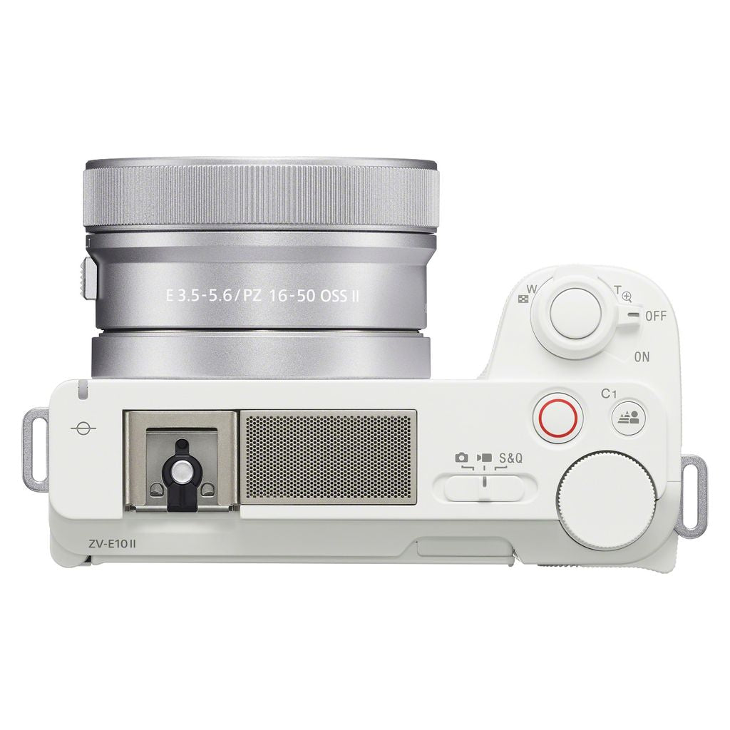 Sony ZV-E10 II Camera w/ 16-50mm Lens - White Kit