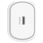 Cygnett PowerPlus 20W USB-C PD Wall Charger - White