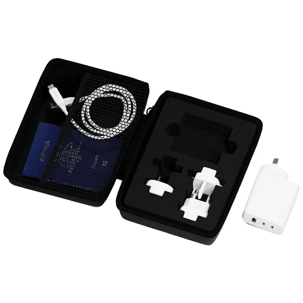 Open Box Cygnett Voyager 67W Multi-Port GaN Travel Wall Charger (White)