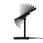 Open Box Cygnett ChargeBase Qi2 2in1 Magnetic 15W Wireless Charging Stand (Black)