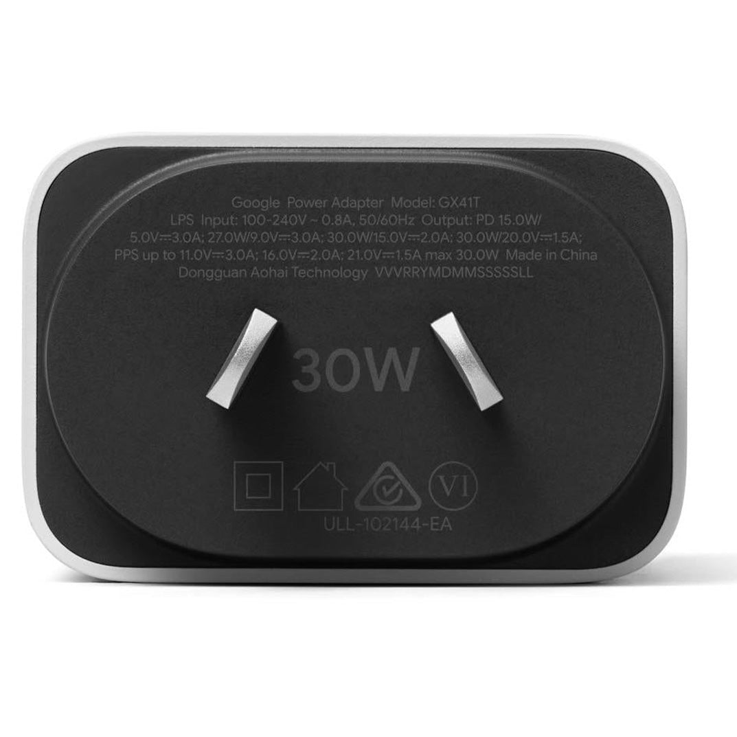 Damaged Box Google 18W USB-C Fast Charging Power Adapter - White