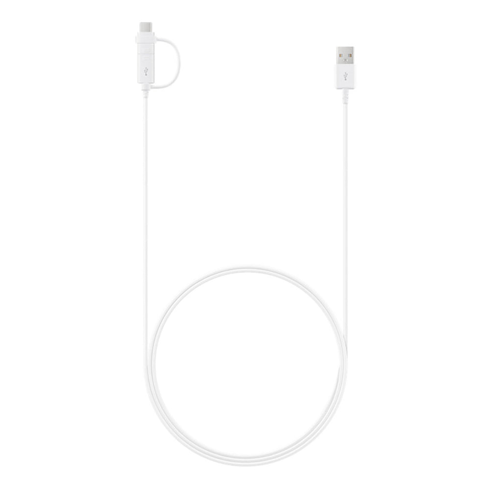 Damaged Box Samsung 1.5m Data Cable Combo (USB Type C & Micro USB) White