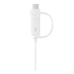 Damaged Box Samsung 1.5m Data Cable Combo (USB Type C & Micro USB) White