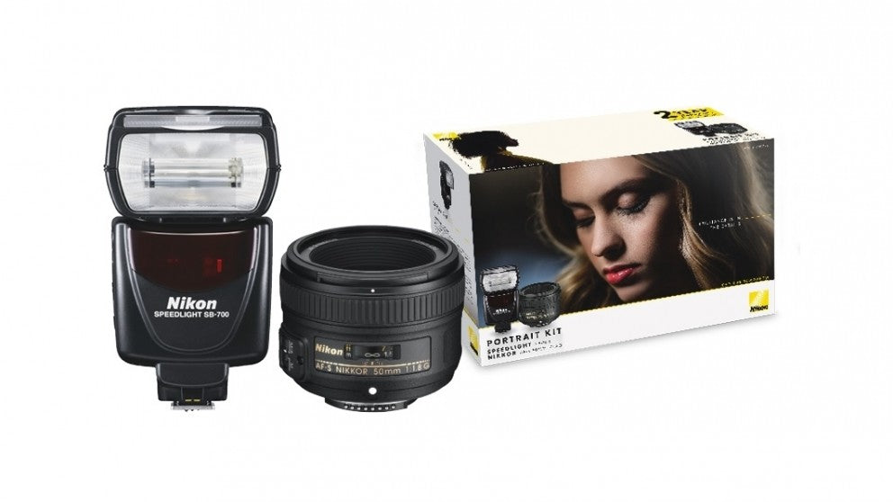 sb-700とaf-s 50mm f1.8のセット Nikon Portrait Kit with AF-S 50mm F1.8G & SB-700 Flash | digiDirect