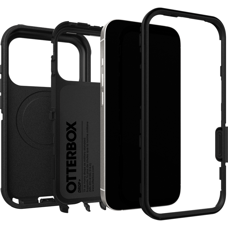 OtterBox Defender Pro MagSafe Case for iPhone 17 Pro (Black)