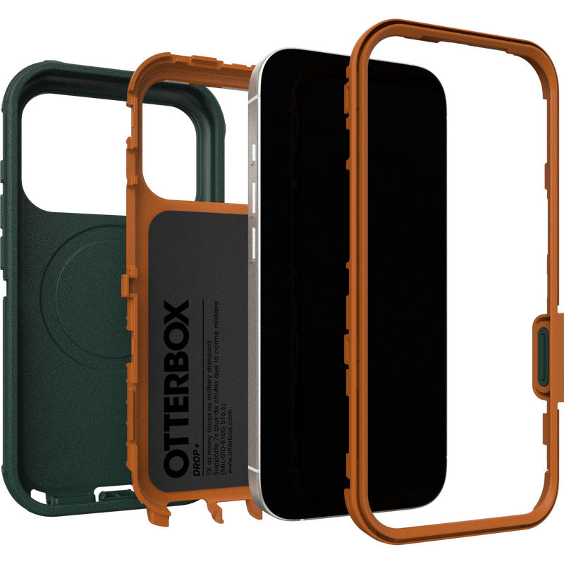 OtterBox Defender Pro MagSafe Case for iPhone 17 Pro (Green)