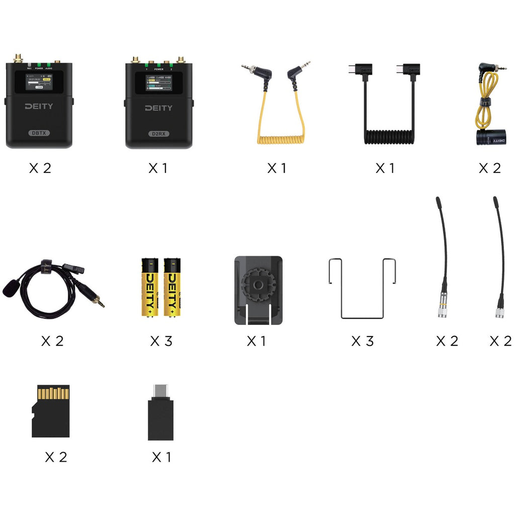 Deity Theos UHF Digital Wireless Kit 