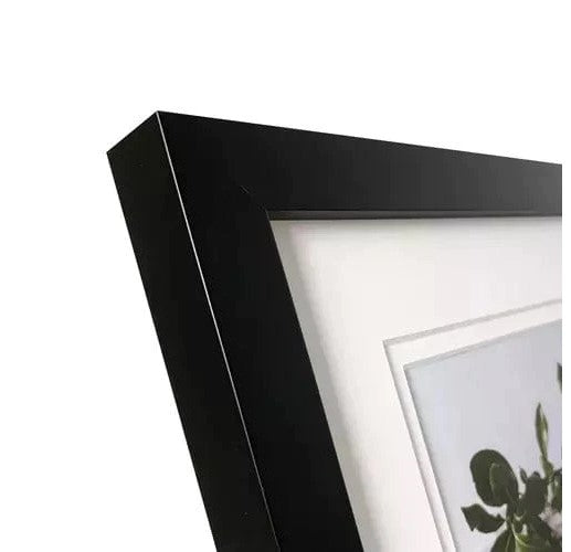 Deluxe Gallery Photo Wall Frame Set F - 10 Frames - Black