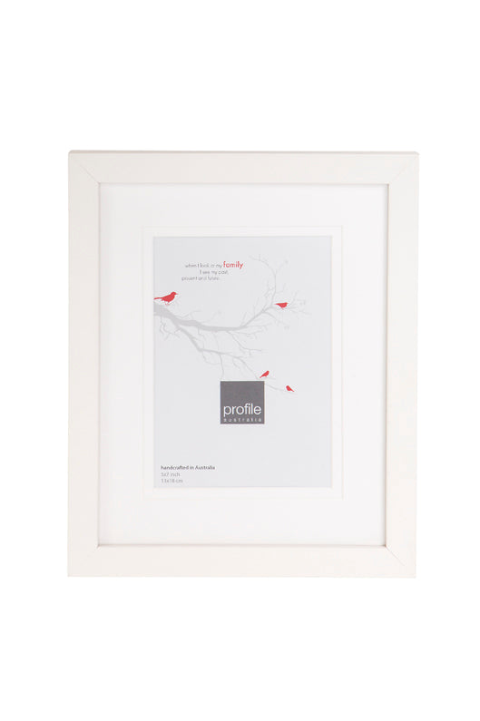 10420 Deluxe White 5x7/8x10 13x18/20x25cm Frame 2 Pack Bundle