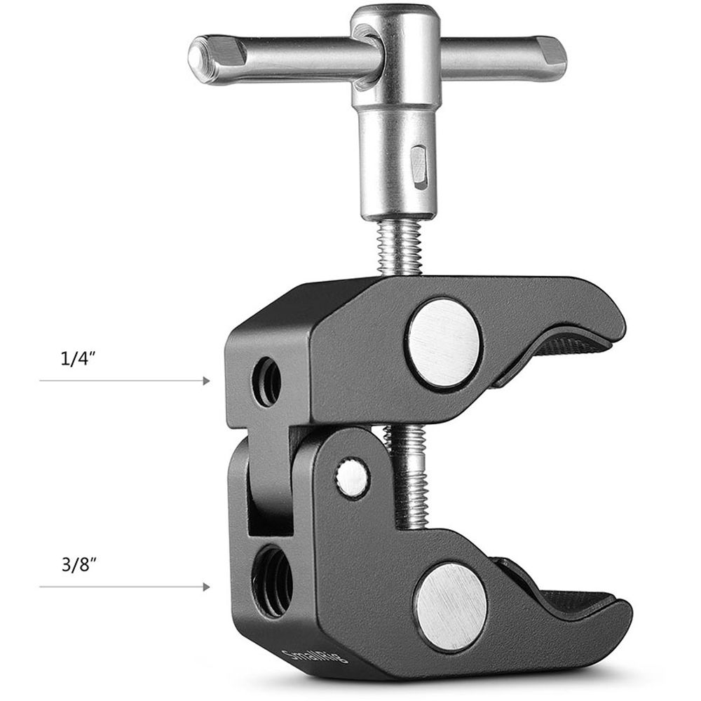SmallRig Super Clamp with 1/4 and 3/8 Thread (2pcs Pack) 2058