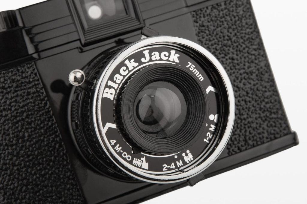 Lomography Diana F+ Camera & Flash - Black Jack Edition