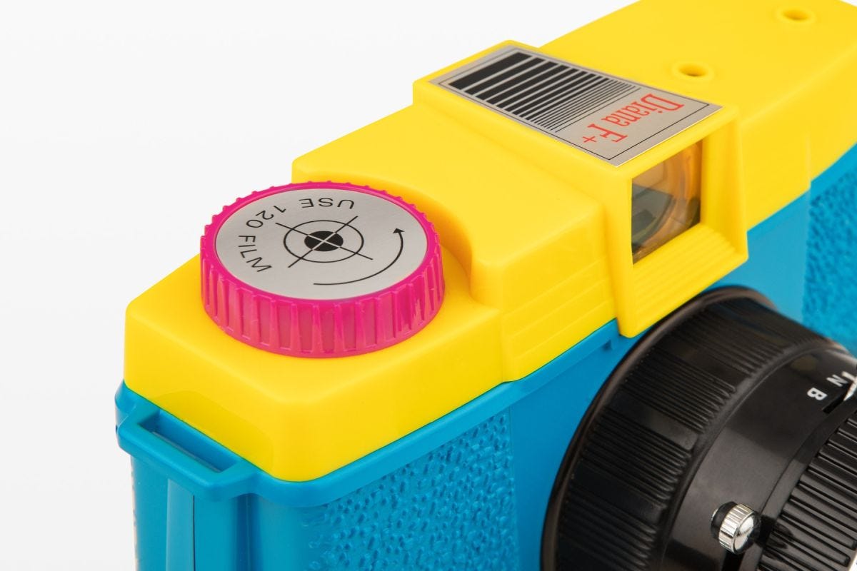 Lomography Diana F+ Camera & Flash - CMYK Edition