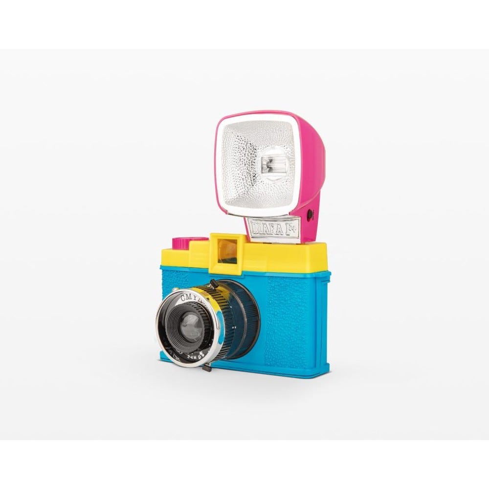 Lomography Diana F+ Camera & Flash - CMYK Edition
