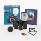 Lomography Diana F+ Camera & Flash - Black Jack Edition
