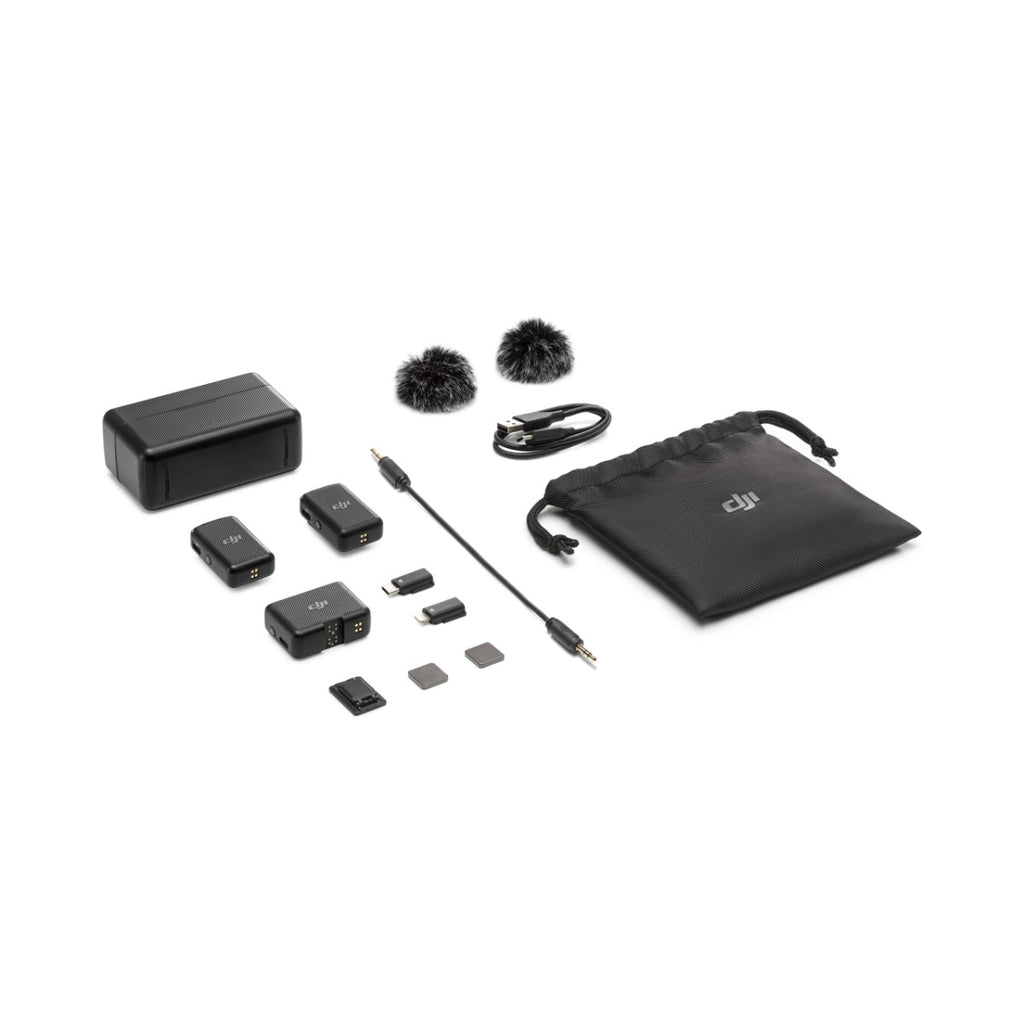 DJI Mic 2 (2 TX and 1 RX with Charging Case) 
