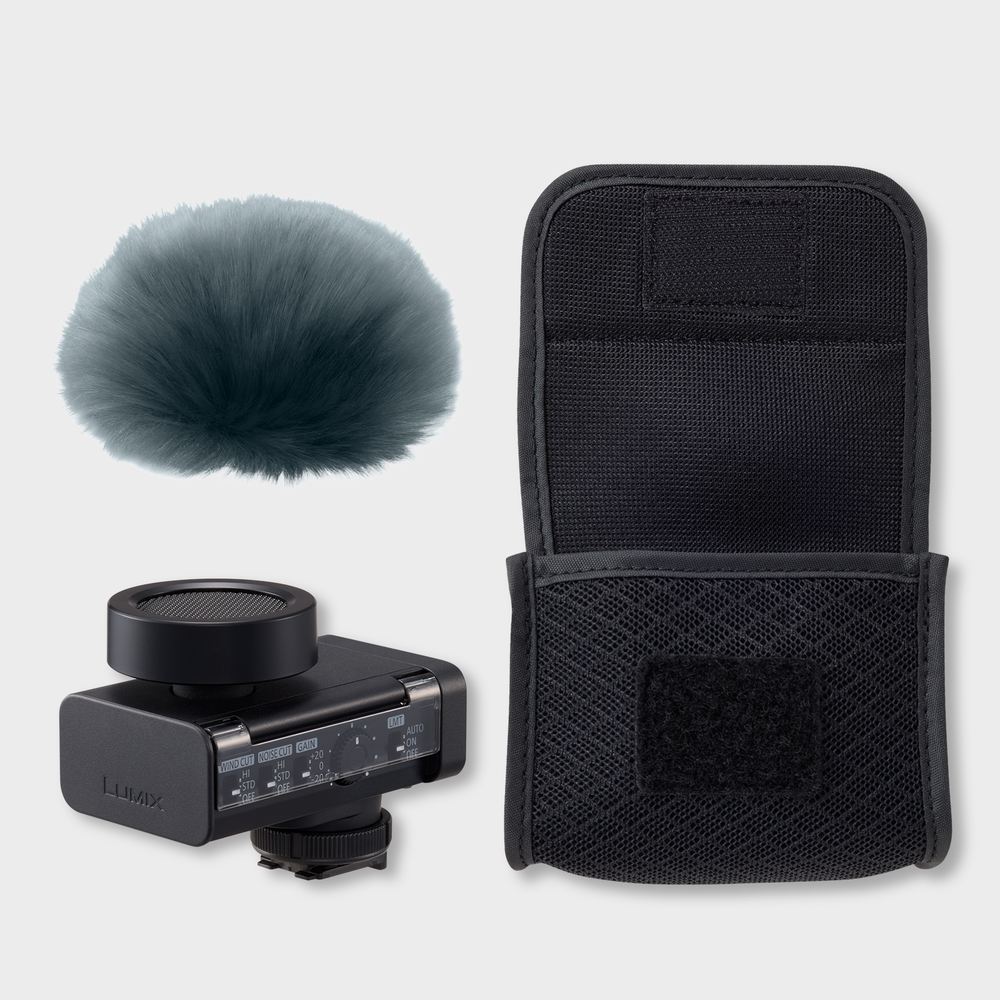 Panasonic LUMIX Advanced Digital Microphone DMW-DMS1 with Wind Noise Cancellation