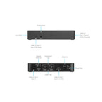 Targus DOCK182AUZ USB-C Universal Dual Video 4K Docking Station with 100W PD