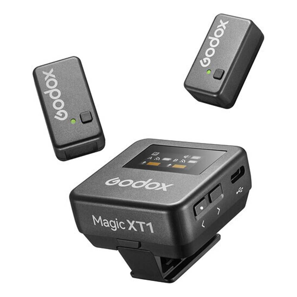 Godox Magic XT1-C 2-Person Wireless Microphone System with USB-C (2.4 GHz)