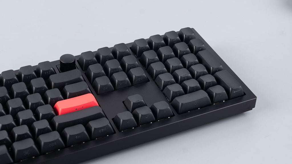 Keychron Double Shot PBT Side-Printed OSA Profile Full Keycap Set (Black)