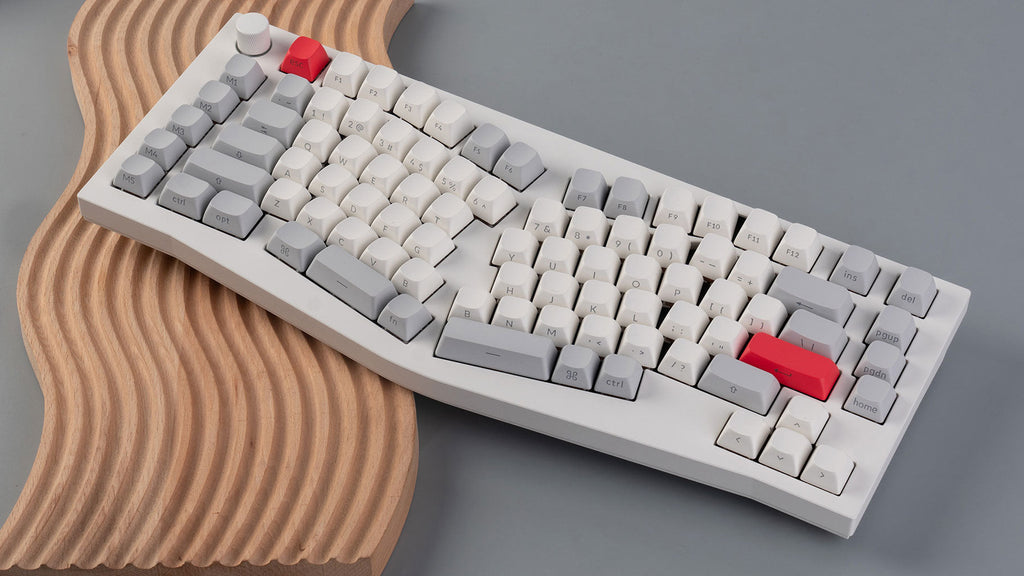 Keychron Double Shot PBT Side-Printed OSA Profile Full Keycap Set (White)