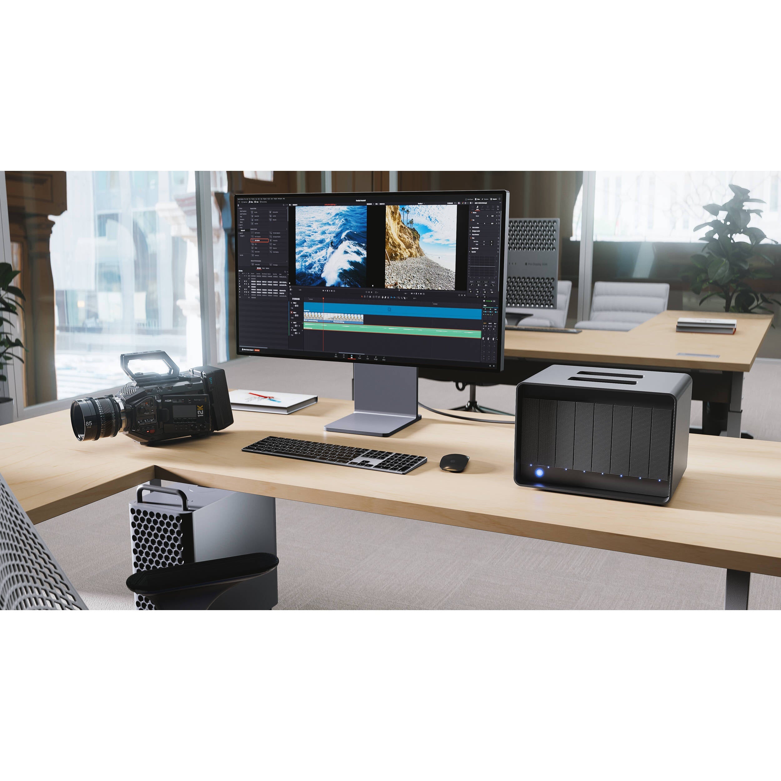 LaCie 8big Pro5 128TB (8x16TB) Thunderbolt 5 multi-bay RAID Drive (up to 120 GBps)