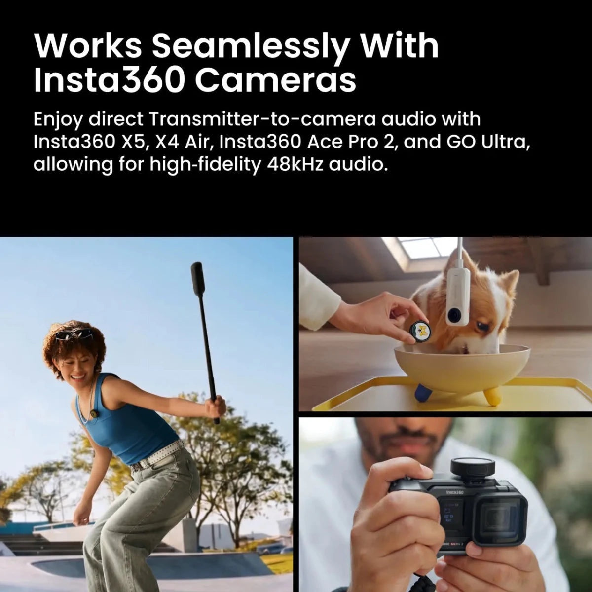 Insta360 Mic Pro Transmitter -