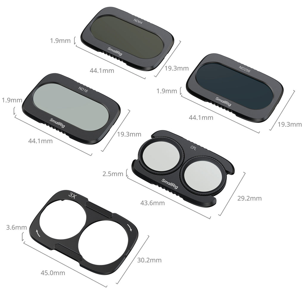 SmallRig Split Filter Kit for DJI Osmo Pocket 4P 6476