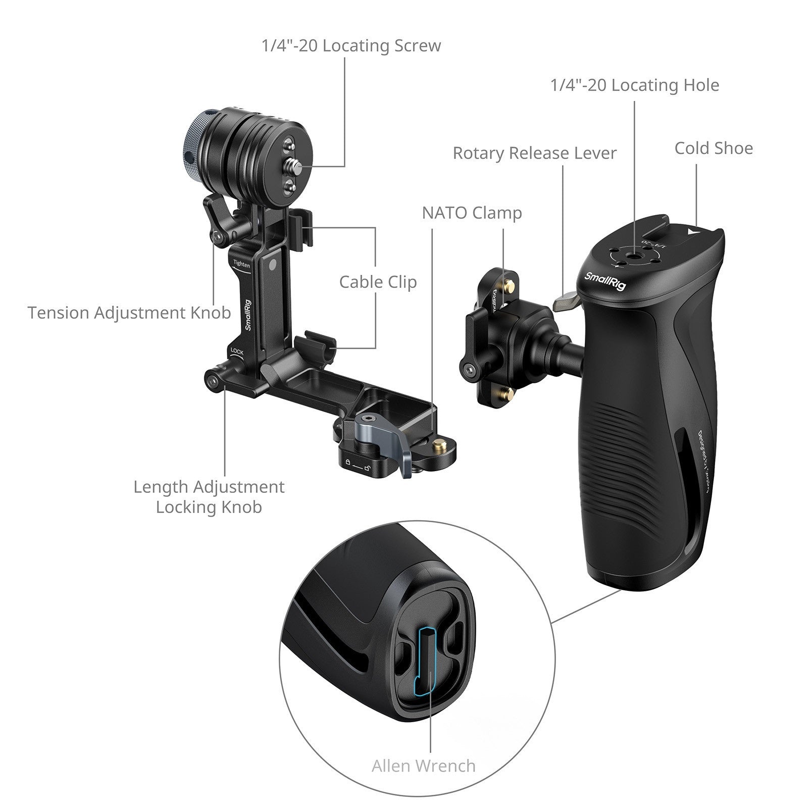 SmallRig Support Kit for Vertical Shooting 6316