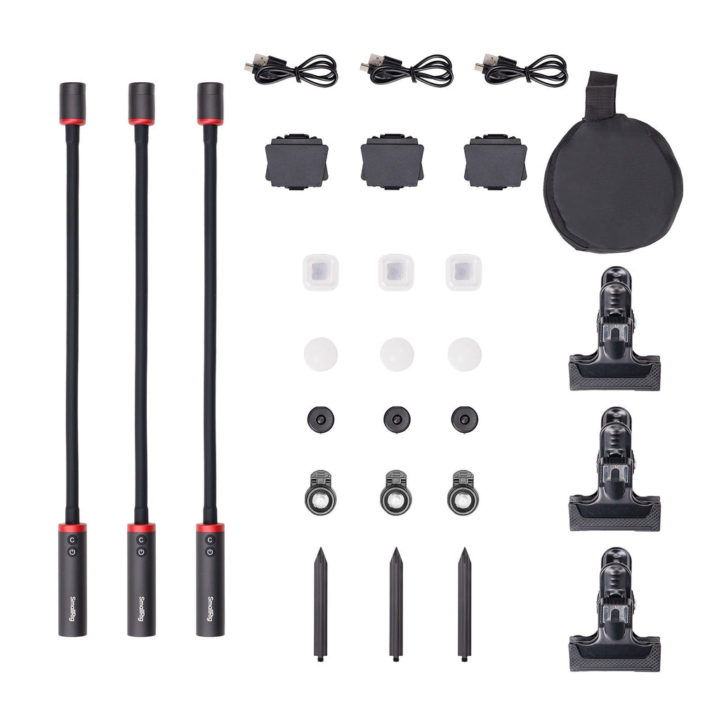 SmallRig RM 03 Macro Photography LED Video Light Kit (3 pack) 6520
