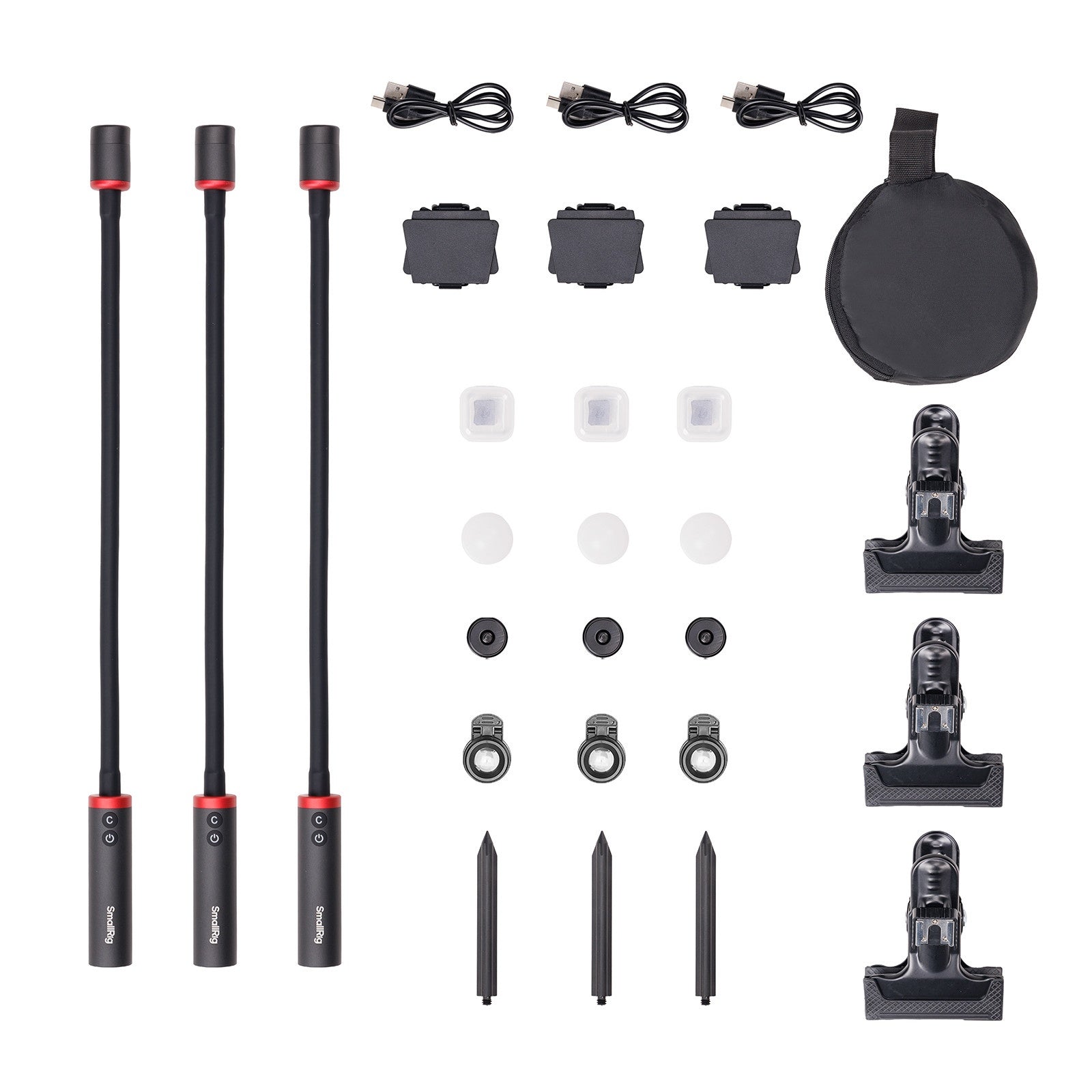 SmallRig RM 03 Macro Photography LED Video Light Kit (3 pack) 6520