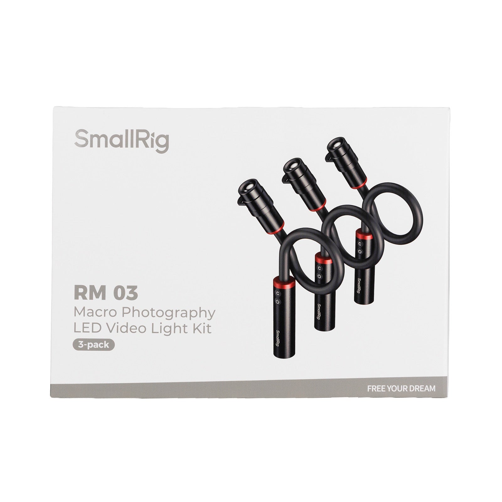 SmallRig RM 03 Macro Photography LED Video Light Kit (3 pack) 6520