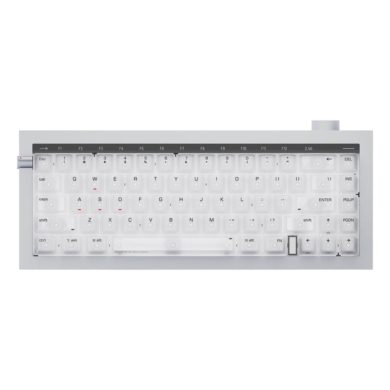 Lofree Hyzen67 Aluminum Mechanical Magnetic Keyboard (Silver)(Nexus Switch)