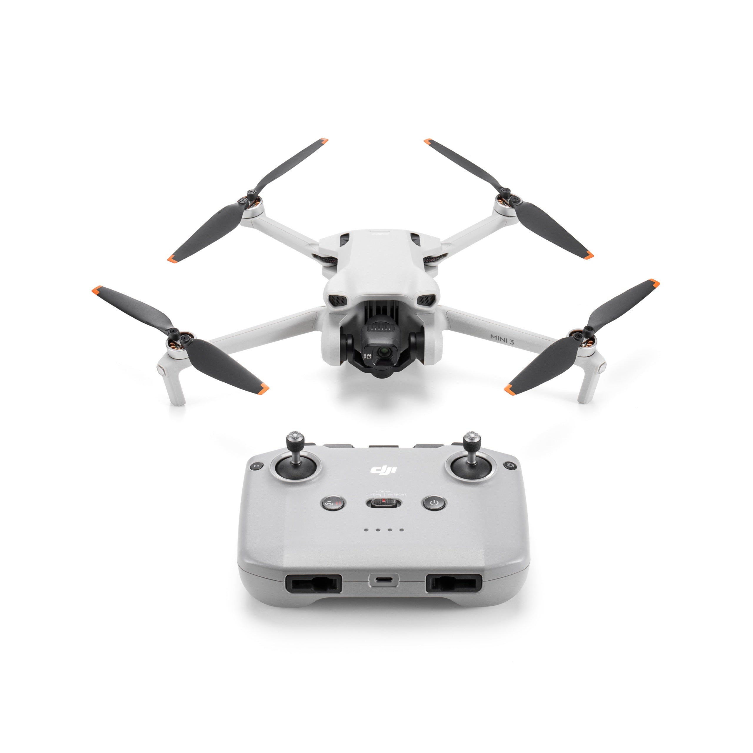 DJI Mini 3 with DJI RC (remote control with screen)