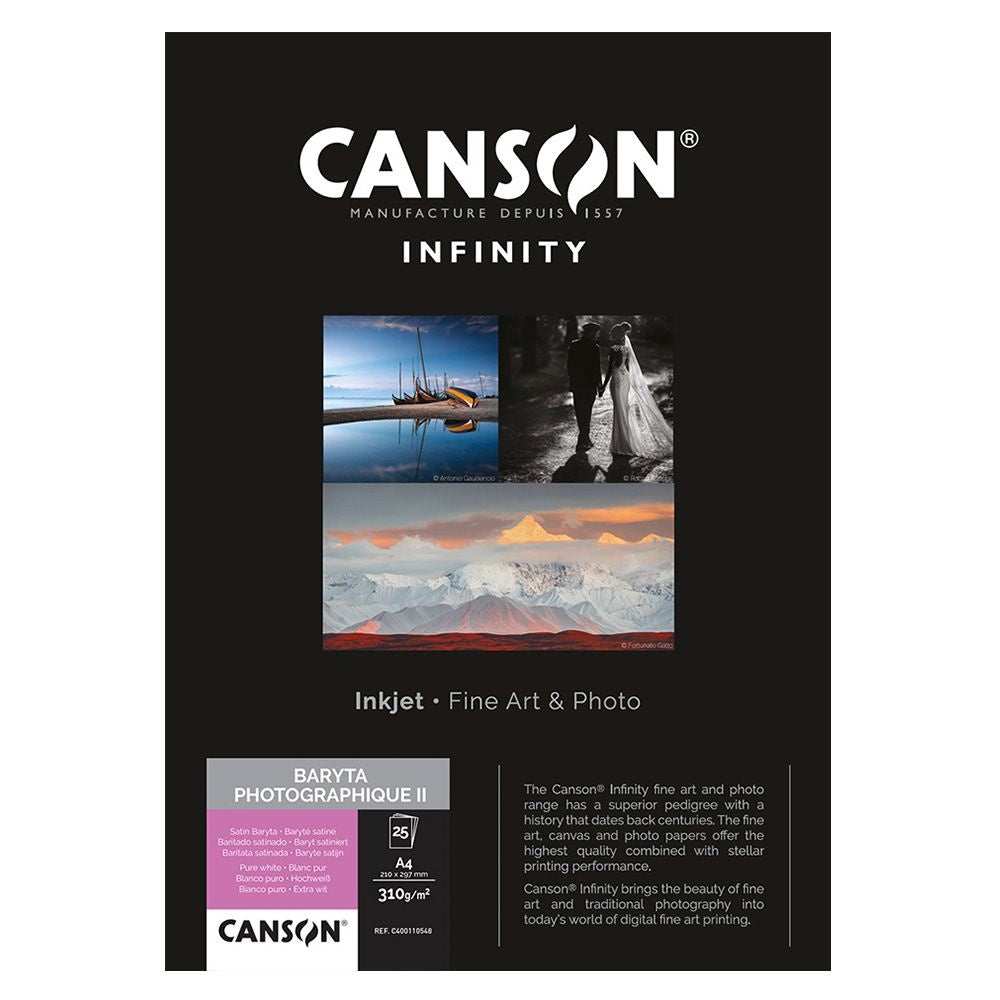 Canson Infinity Baryta Photographique II 310GSM (1118mm x 12m)