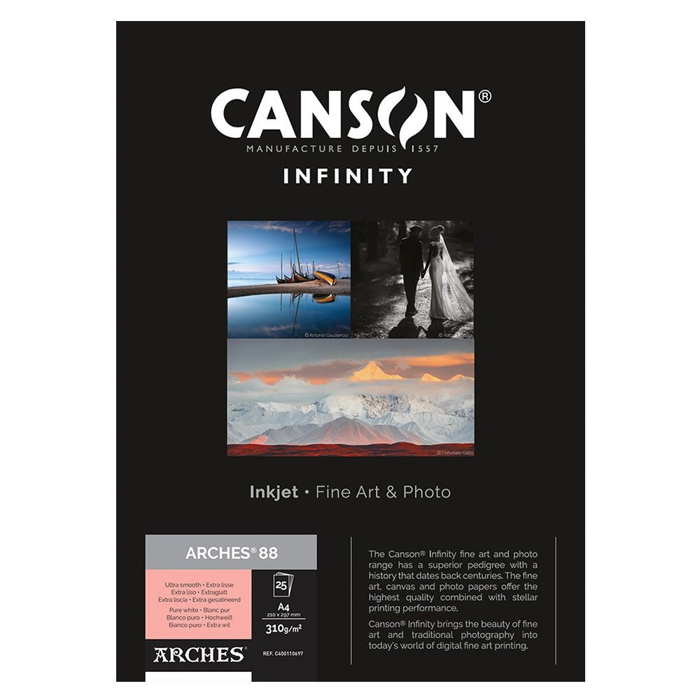 Canson Infinity Arches 88 Rag 310GSM (610mm x 12m)