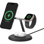Open Box Belkin BoostCharge Pro 3-in-1 Magnetic Wireless Charging Stand with Qi2 15w