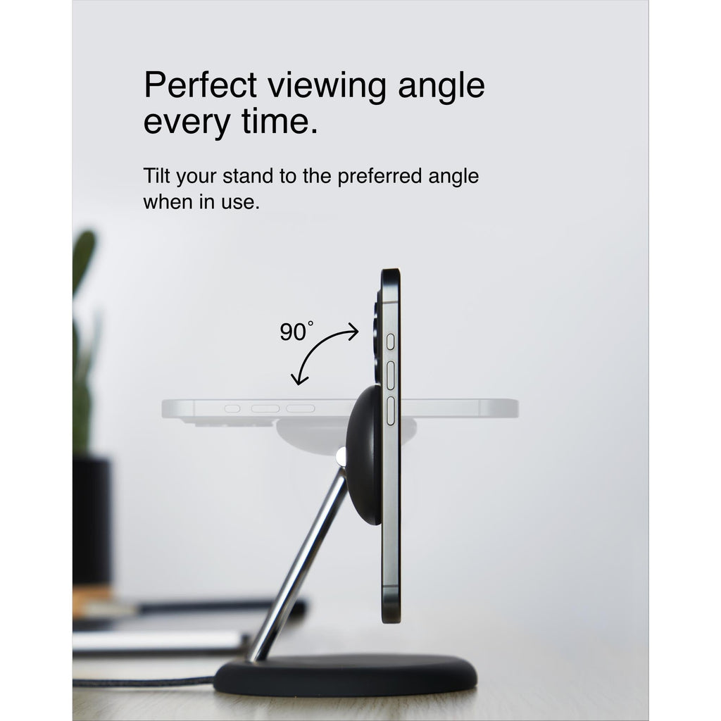 Open Box Belkin BoostCharge Pro 3-in-1 Magnetic Wireless Charging Stand with Qi2 15w
