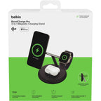 Open Box Belkin BoostCharge Pro 3-in-1 Magnetic Wireless Charging Stand with Qi2 15w