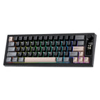YUNZII IF68 QMK/VIA Wireless Mechanical Keyboard (Black) (Candy Linear Switch)